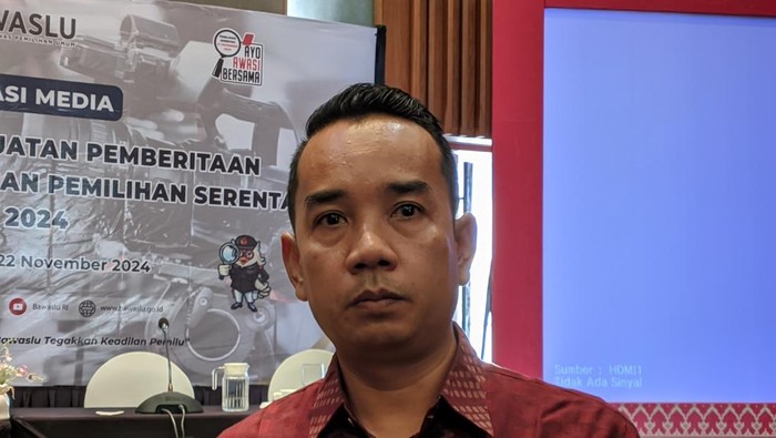 Ketua Bawaslu Lombok Barat, Rizal Umami. (Ahmad Viqi/detikBali)