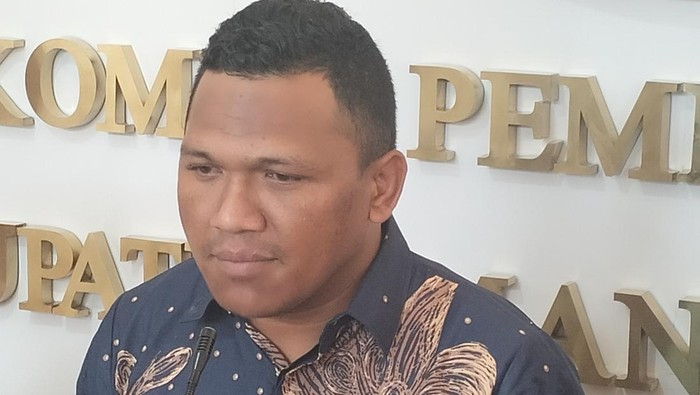 Ketua KPU Manggarai Barat Ferdiano Sutarto Parman (Ambrosius Ardin)