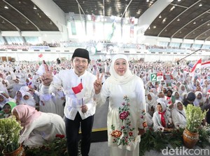 Quick Count Charta Politika 51%: Khofifah 58,47%, Risma 32,99%, Luluk 9,09%