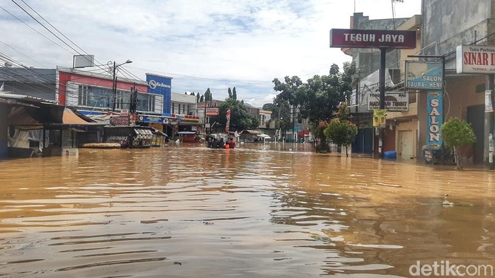 Kondisi banjir di Kabupaten Bandung
