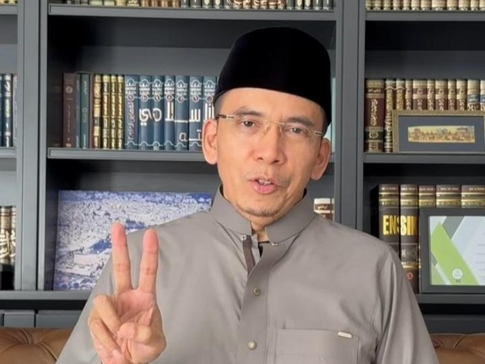 Mantan Gubernur NTB, TGB Muhammad Zainul Majdi, menyatakan memilih paslon nomor urut 2, Zul-Uhel, di Pilgub 2024. (Tangkapan layar video)