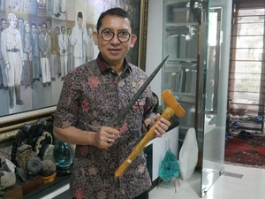 Saat Keris-keris Milik Menbud Fadli Zon Mejeng di ICH Festival 2024