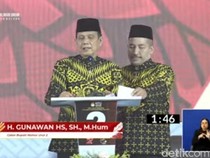 Paslon GUS Tutup Debat Pilbup Malang Dengan Kampanyekan Khofifah-Emil