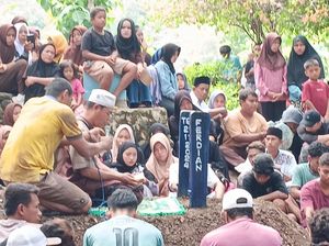 Pelajar yang Tewas Saat Kampanye Akbar Man-Feri di Bima Dimakamkan