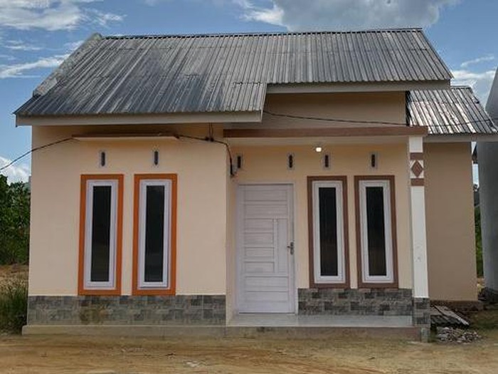 Penampakan rumah di Sribyndra Residence