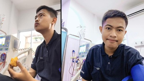 Ridwan Fadhil, pemuda Cianjur yang didiagnosis mengidap gagal ginjal