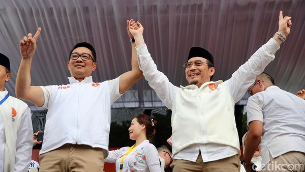 Ridwan Kamil-Suswono Kampanye Akbar di Lapangan Banteng