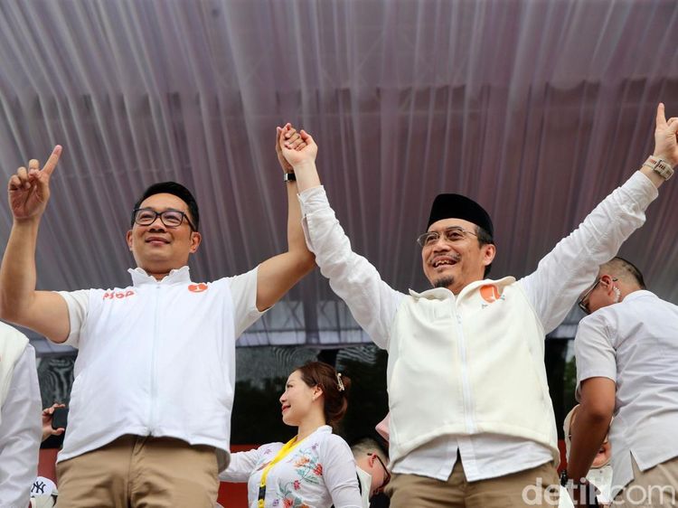Ridwan Kamil-Suswono Kampanye Akbar di Lapangan Banteng