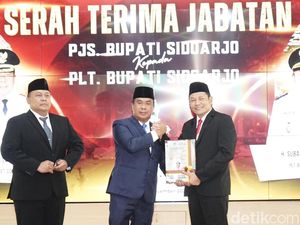 Masa Jabatan Pjs Habis, Subandi Kembali Jabat Plt Bupati Sidoarjo