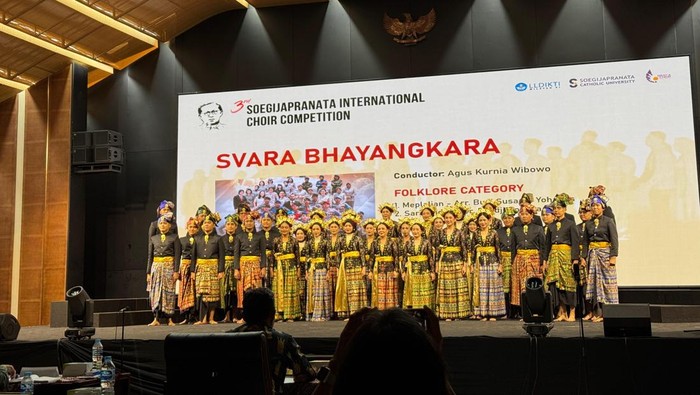 Svara Bhayangkara di The Soegijapranata International Choir Competition (SICC) ketiga yang diselenggarakan setiap 2 tahun sekali digelar pada 13 hingga 17 November 2024 di Semarang, Jawa Tengah.