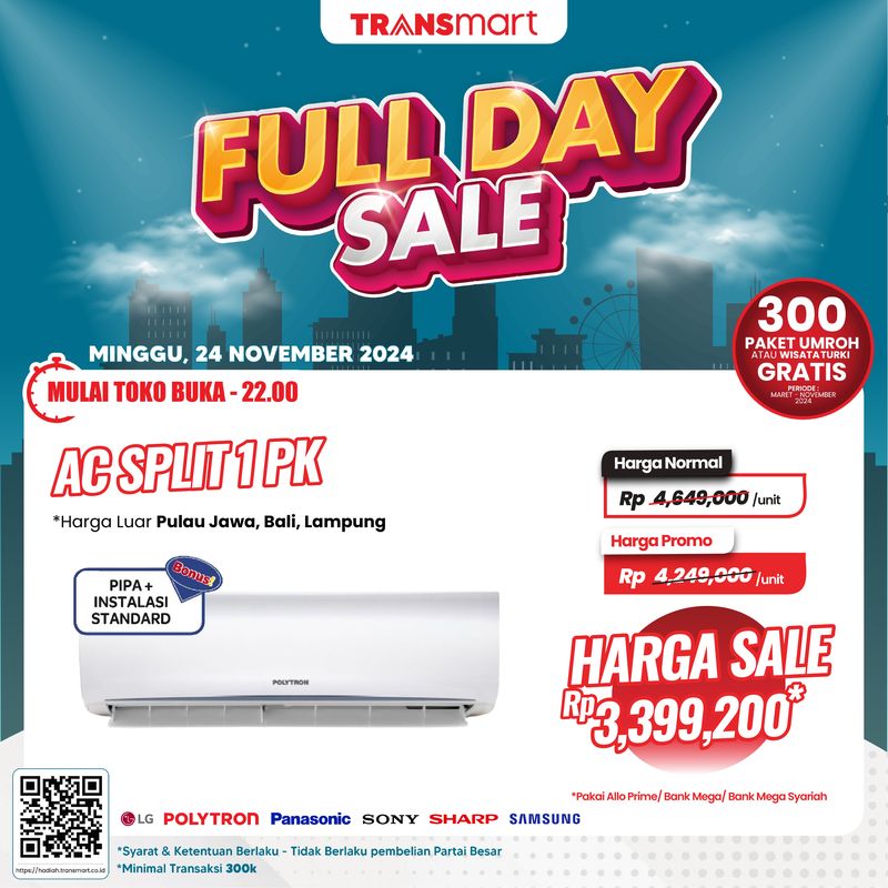 Transmart Full Day Sale 24 November 2024