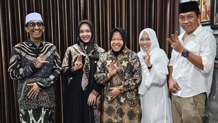 Cagub Tri Rismaharini mendapat dukungan KH Muhammad Nasrul Fuad