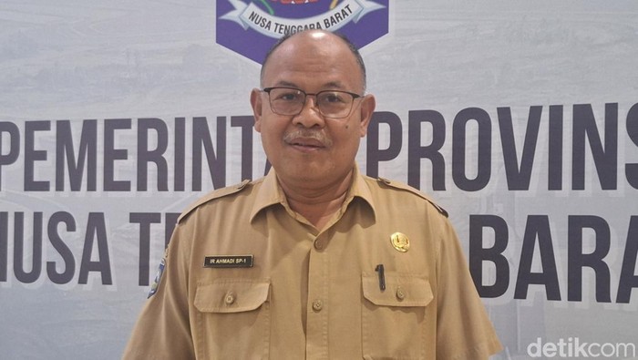 Kepala Pelaksana BPBD NTB Ahmadi, Minggu (24/11/2024). (Nathea Citra/detikBali)