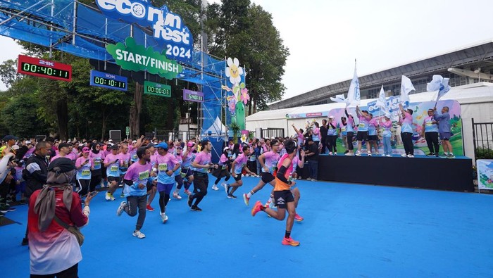 Pecah! Puluhan Ribu Orang Ramaikan Pertamina EcoRunFest 2024, Minggu (24/11/2024).