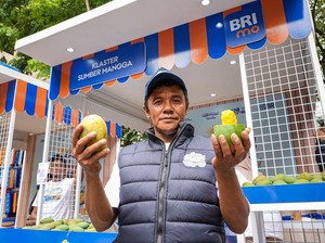 BRImo Permudah Transkaksi Jual Beli Petani Mangga di Bondowoso