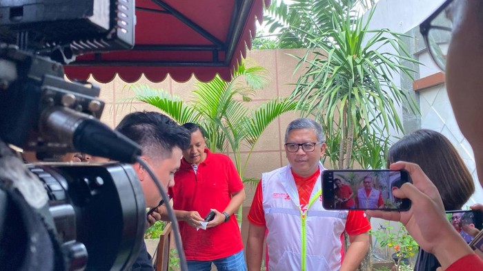 Sekjen PDIP Hasto Kristiyanto (Devi/detikcom)