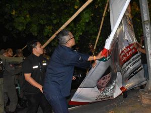 APK di Surabaya Mulai Dicopot Saat Masa Tenang, Target Tuntas Hari Ini