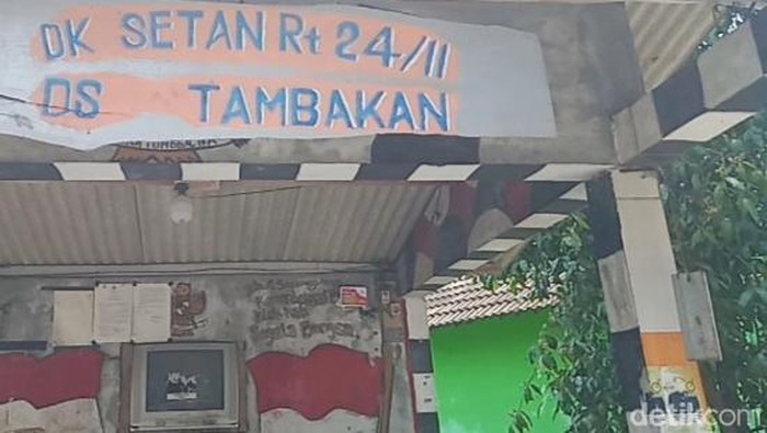 Suasana Dusun Setan, Desa Tambakan, Kecamatan Jogonalan, Klaten.