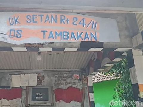 Suasana Dusun Setan, Desa Tambakan, Kecamatan Jogonalan, Klaten.