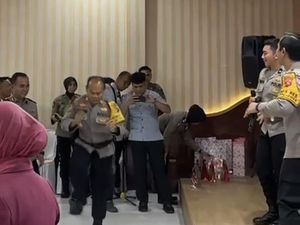 Aksi AKP Dadang Joget di Acara Polres Sebelum Tembak Kasat Rekrim