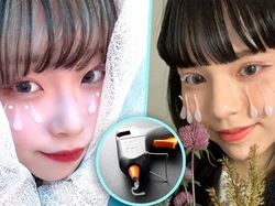 Tren Makeup Kontroversial dari Jepang, Bikin Efek Air Mata dari Lem Panas