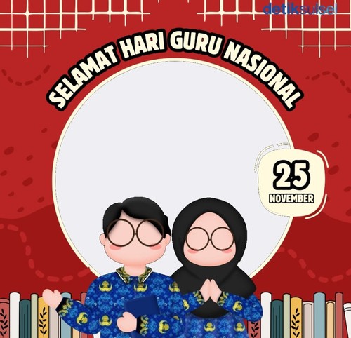 Twibbon Hari Guru Nasional 2024