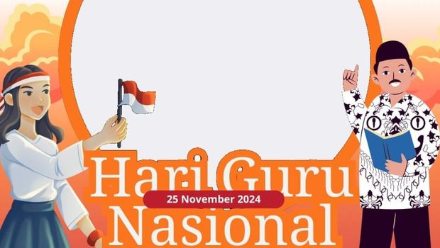 Twibbon Hari Guru Nasional 2024