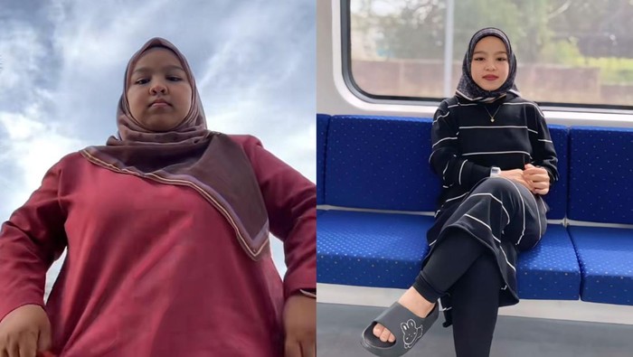 Viral Transformasi Wanita Turun 50 Kg Meski Jarang Olahraga, Begini Dietnya