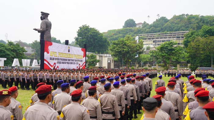 Apel pengamanan Pilkada di Jateng.