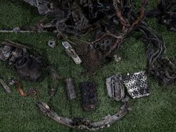 Potret Bangkai Rudal Rusia yang Mengancam Ukraina