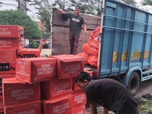 Kemensos Salurkan Bantuan Logistik untuk Korban Longsor di Kabupaten Karo