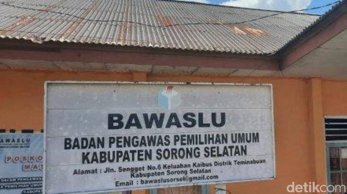 Bawaslu Sorong Selatan (Sorsel), Papua Barat Daya.