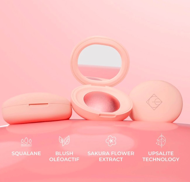 blush on glowing blush on glowing