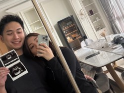 Gaya Clarissa Tanoesoedibjo Umumkan Kehamilan Pakai Kue Ultah Unik