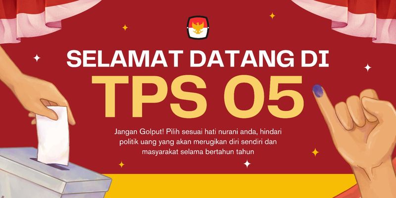 30 Contoh Banner TPS Pilkada 2024 Lengkap Link Download-nya, Cek di Sini!