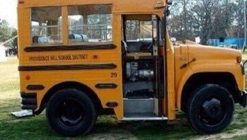 Bus sekolah mini... Foto: Demilked