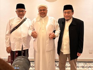 Habib Rizieq Bertemu Syaikhu dan Suswono di Makkah, Begini Momennya