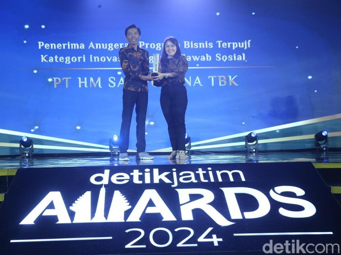 HM Sampoerna raih penghargaan detikJatim awards 2025