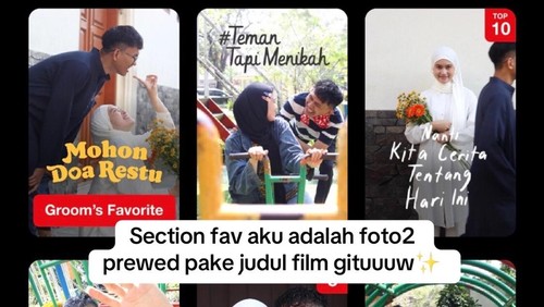 Inspirasi undangan pernikahan ala Netflix viral di media sosial.