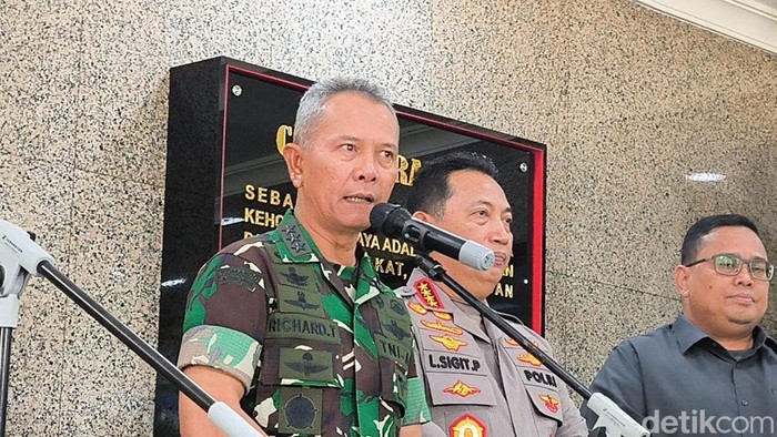Kepala Staf Umum (Kasum) TNI Letjen TNI Richard Tampubolon (Rumondang Naibaho/detikcom)