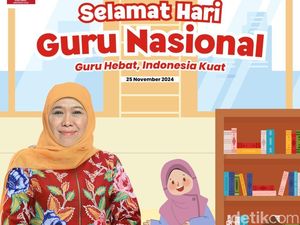 Hari Guru, Khofifah Dorong Guru Terus Belajar-Adaptasi Hadapi Perubahan Zaman