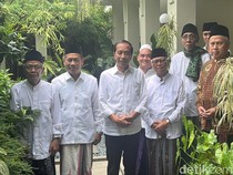 Sejumlah Kiai NU Temui Jokowi di Solo, Bahas Pilkada Aman