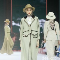 Inilah koleksi terbaru brand Zaskia Zungkar Signature, di ajang Jakarta Fashion Week 2025, bertempat di City Hall, Pondok Indah mall 3, Jakarta Selatan, Jumat [25/10/2024]. Foto: Mohammad Abduh/detikcom.