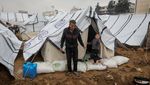 Kondisi Pengungsian Warga Gaza, Semakin Buruk Saat Hujan Lebat-Musim Dingin