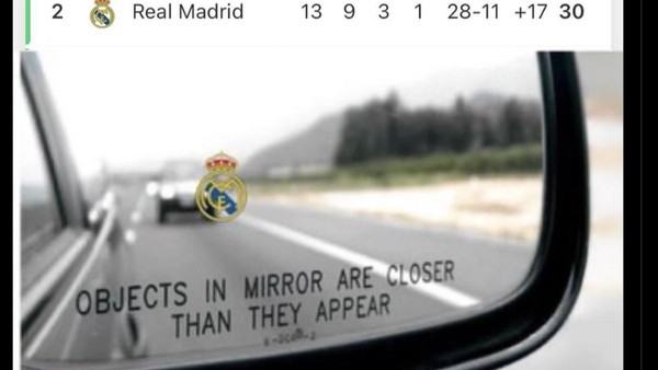 Meme: Cek Spionmu, Barca! Real Madrid Sudah Dekat