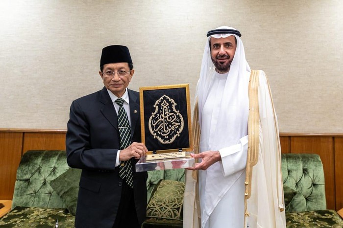 Menag RI Bertemu Menteri Haji Saudi