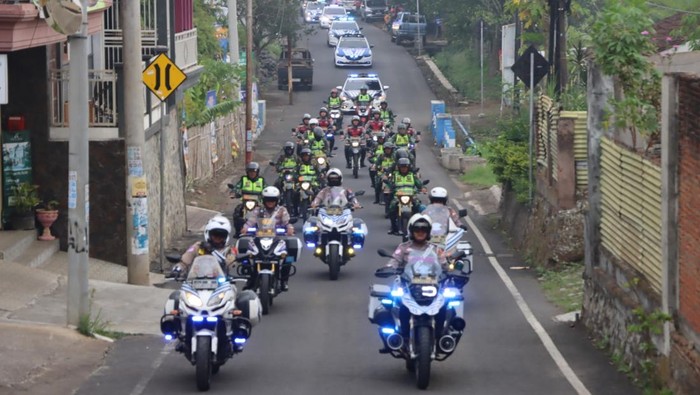 Patroli skala besar jelang pilkada di Kota Batu