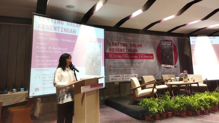 Peluncuran hasil pemetaan oleh Komnas Perempuan (Kurniawan/detikcom)