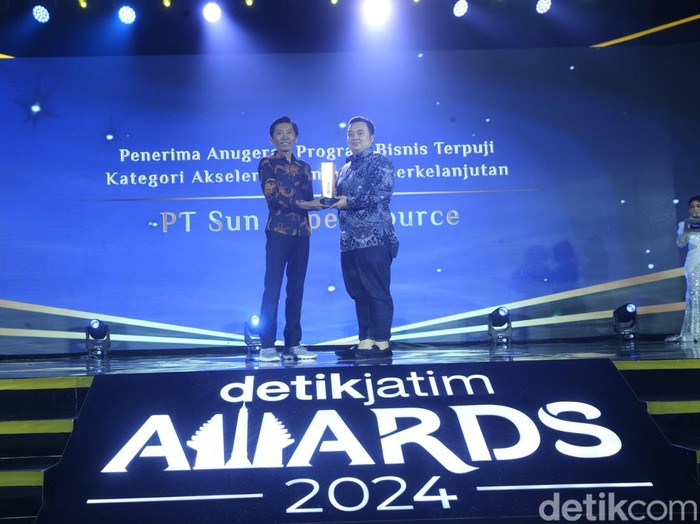 penerima anugerah detikjatim awards 2025 kategori akselerasi perusahaan berkelanjutan