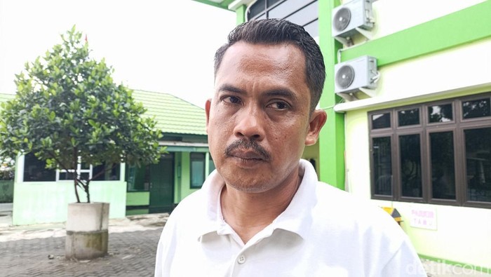 Lurah Sendangmulyo Budi Susanto saat ditemui di Kantor Kapanewon Minggir, Senin (25/11/2024).